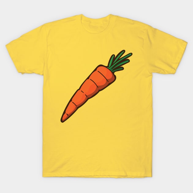 Orange Carrot T-Shirt by deancoledesign